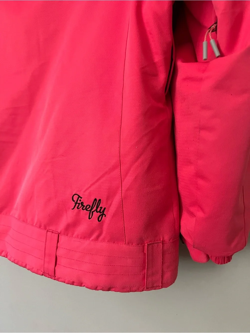 Firefly Girls Pink Ski Jacket Medium 10/12 Fur Hood Winter Coat